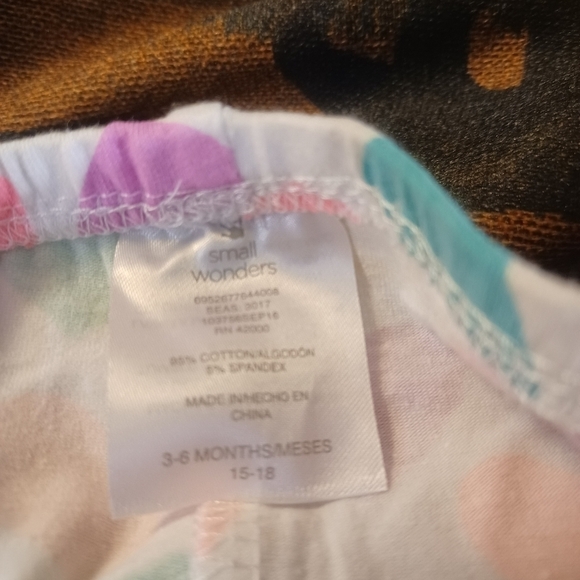 🍼Small Wonder Girls Printed 2Pc. Set 3-6M - Picture 4 of 5